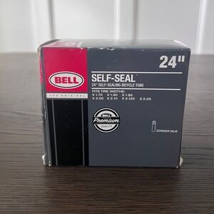 Bell 24 Inch‎ Self Seal Bicycle Tube Schrader Valve Fits 175 to 225 Tire Widths